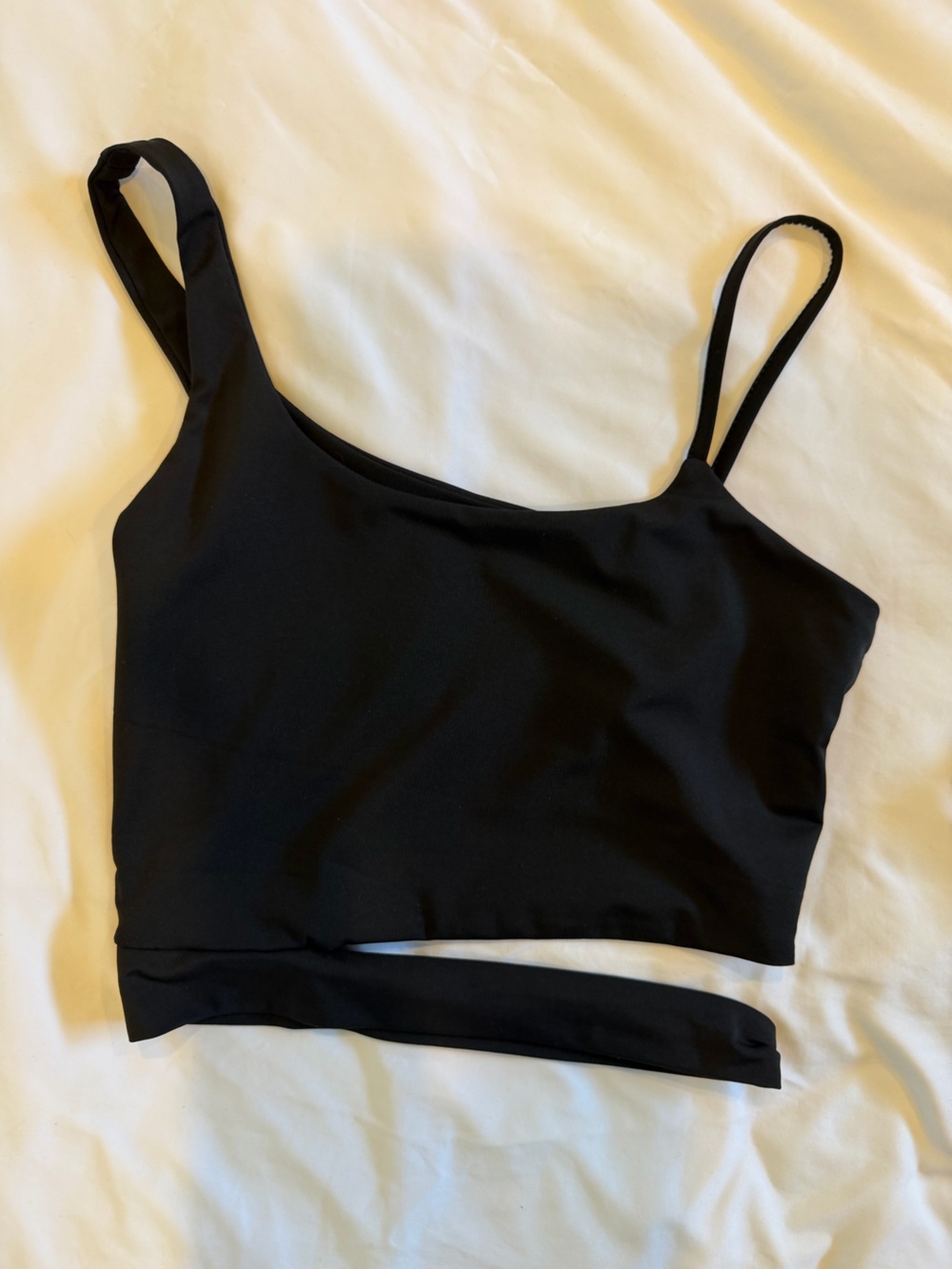 Black cut out tank